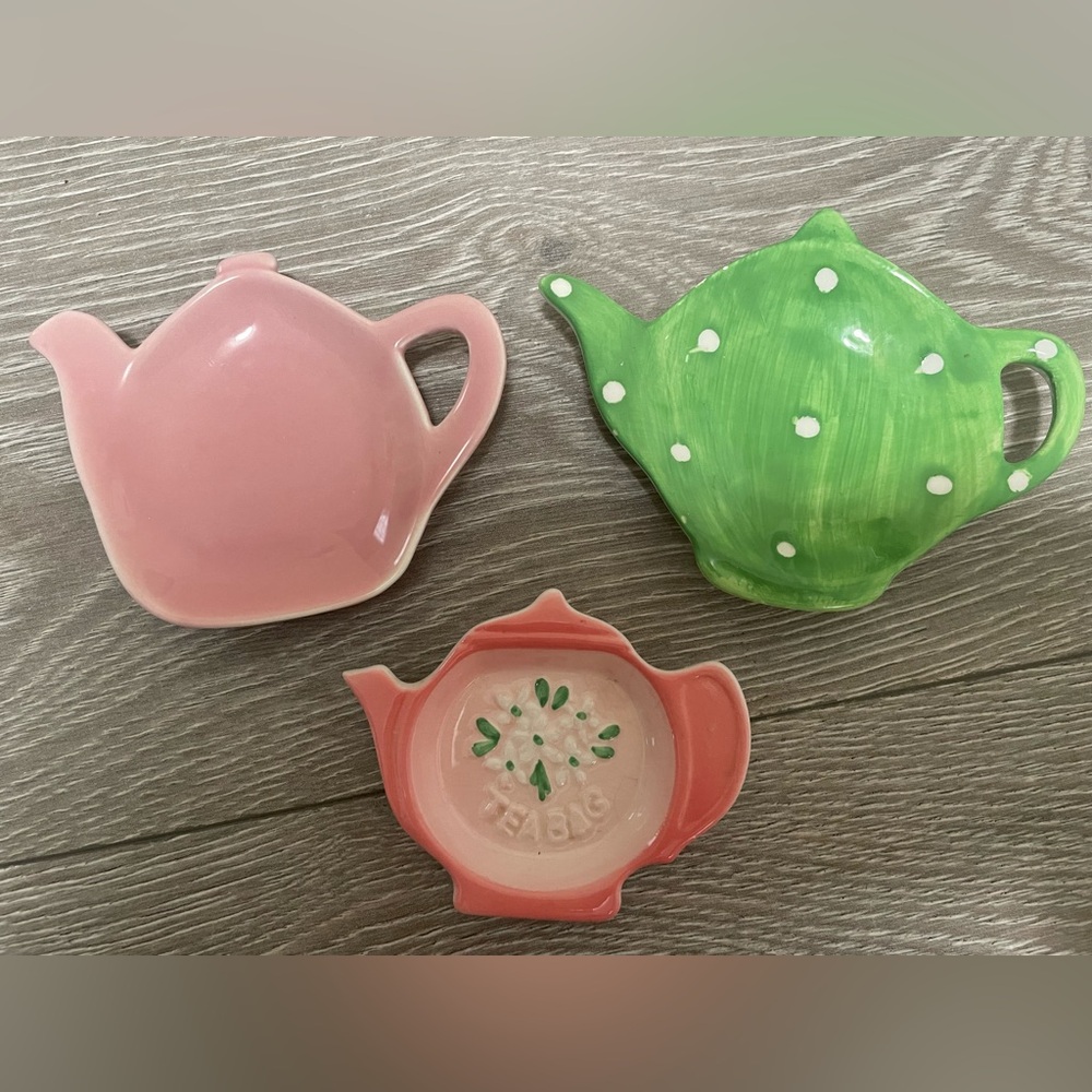 Set of 3 Tea Bag Holders